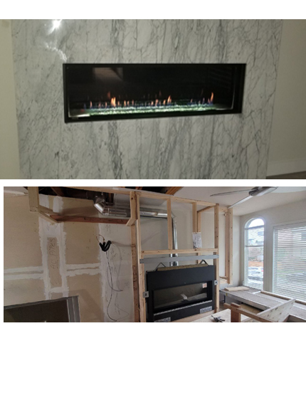 fireplace- installation 