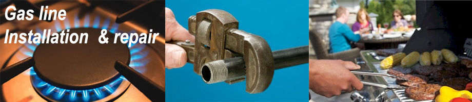 gasline installation and service, Gas BBQ piping 